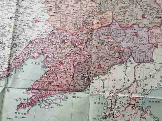 一张珍贵的东北老地图